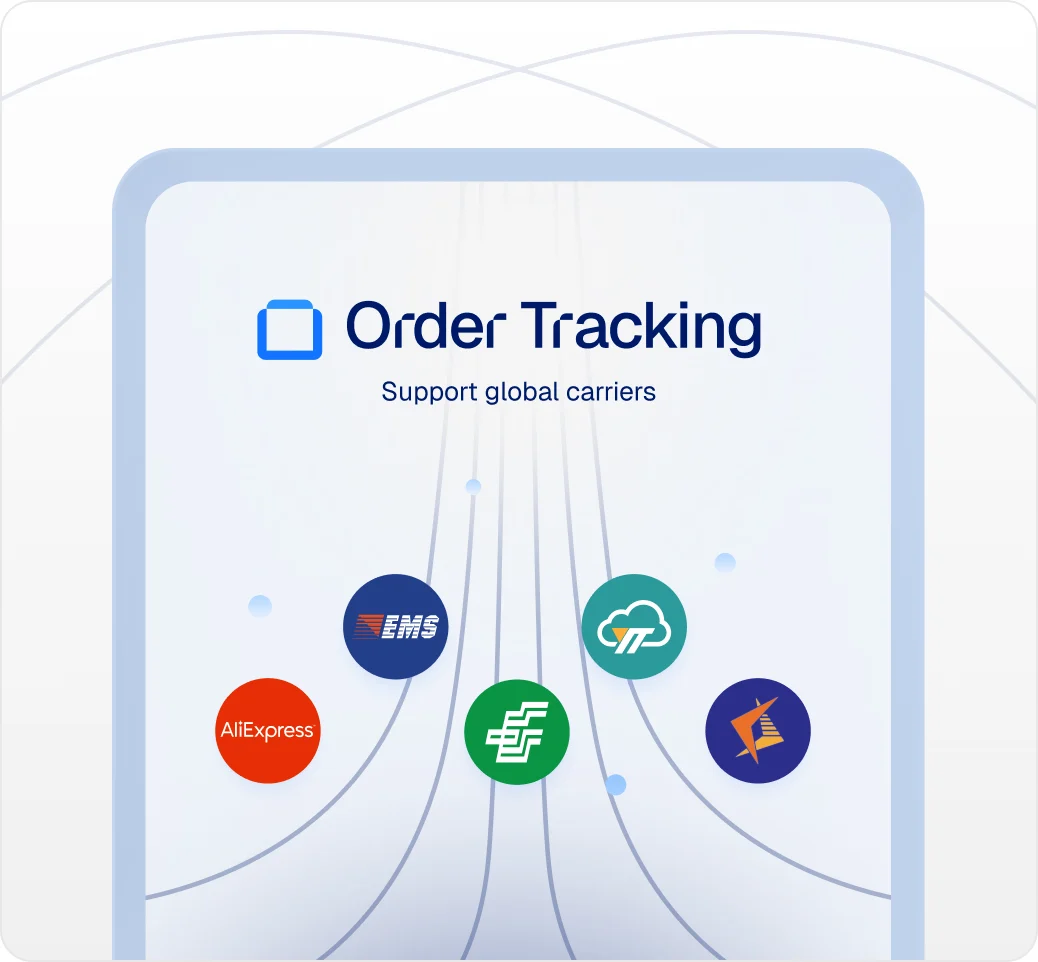 CWILL Order Tracking connected to global carriers, including China Post, EMS, YunExpress, and 4PX
