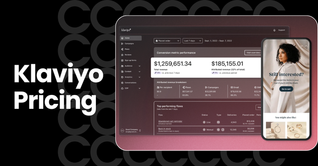 Klaviyo pricing