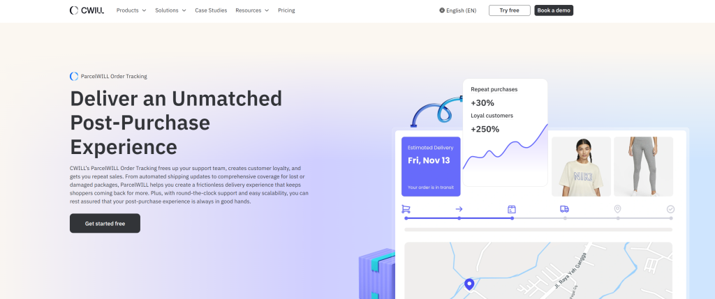 ParcelWILL Order Tracking