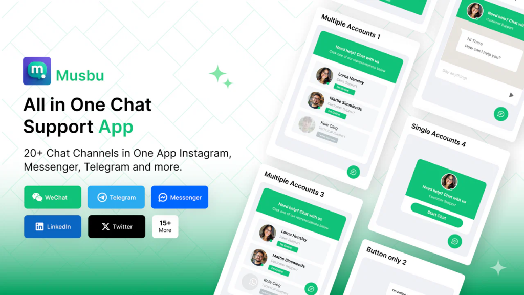 Best WhatsApp Apps for Shopify: Musbu ‑ WhatsApp Chat Button 
