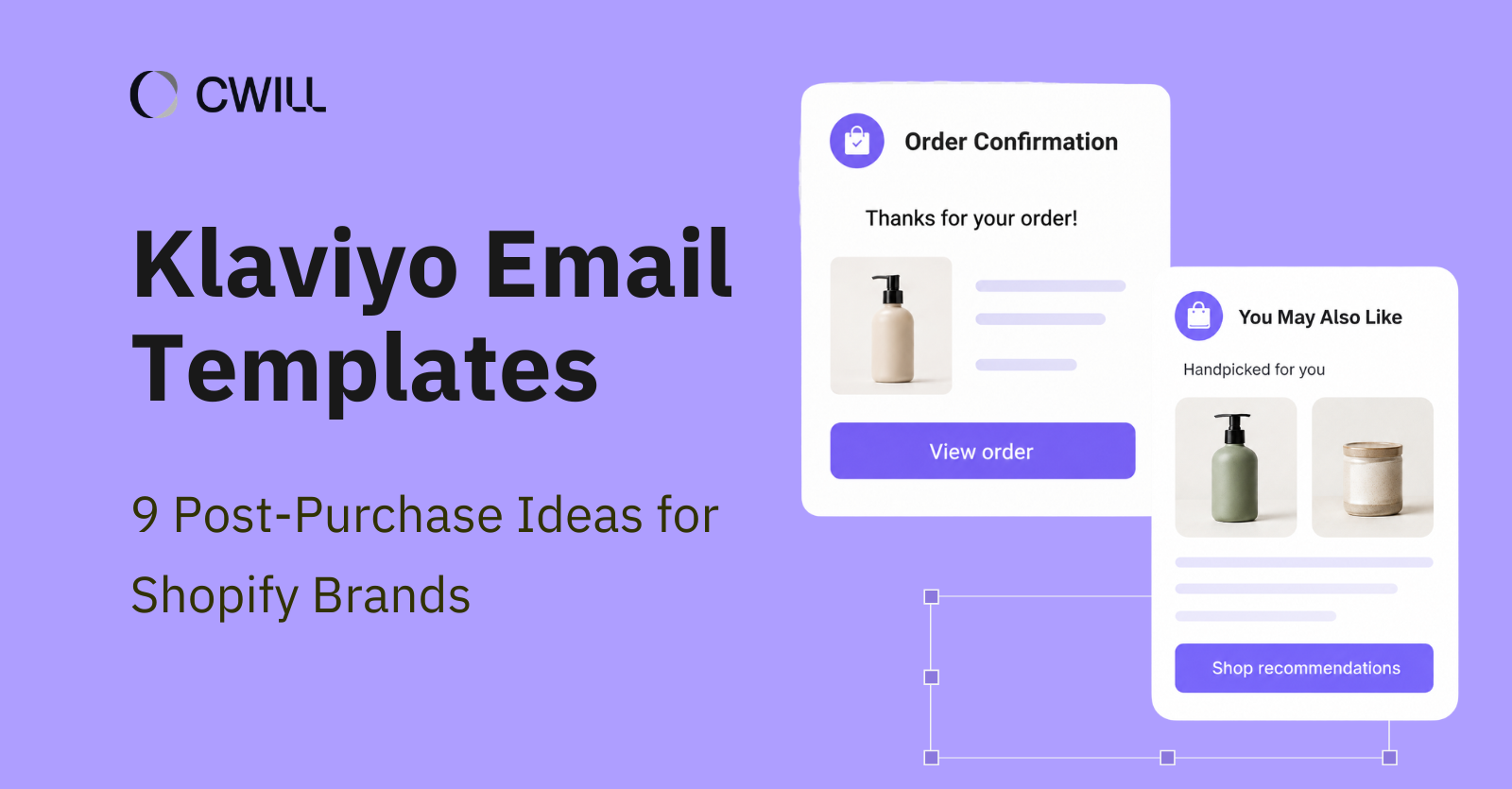 best klaviyo email templates for post-purchase