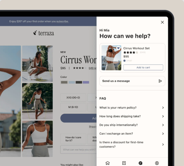 Klaviyo Customer Hub: Returns and Subscription Management Interface