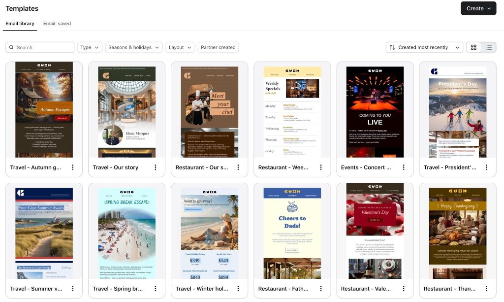 Klaviyo email template